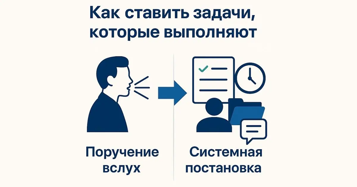 Как ставить задачи, которые выполняют: От простого поручения до стратегического результата