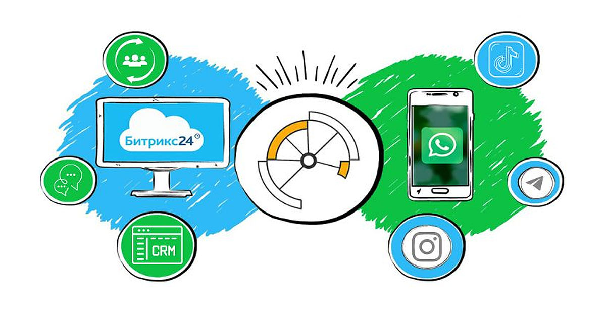 WhatsApp в Битрикс24 через I2CRM