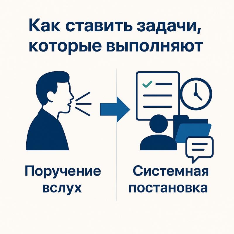 Как ставить задачи, которые выполняют: От простого поручения до стратегического результата