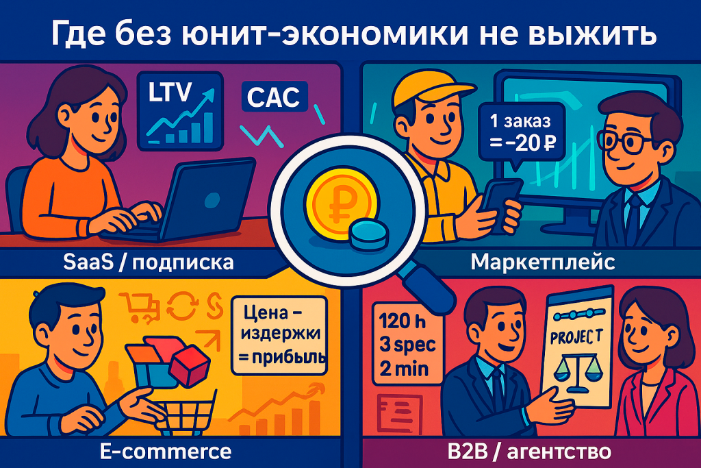Где без Юнит-экономики не выжить Где без Юнит-экономики не выжить